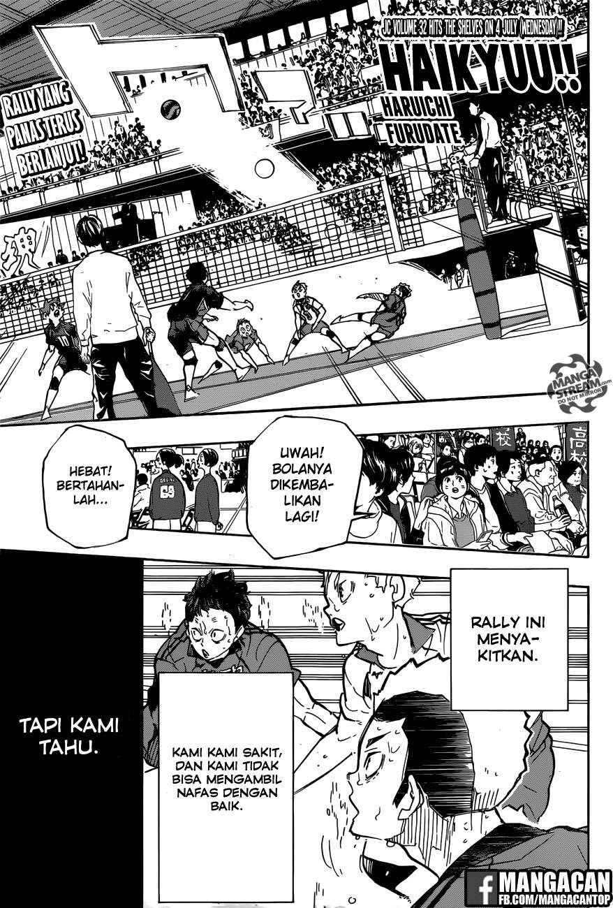 Haikyuu!! Chapter 308 - halaman 1
