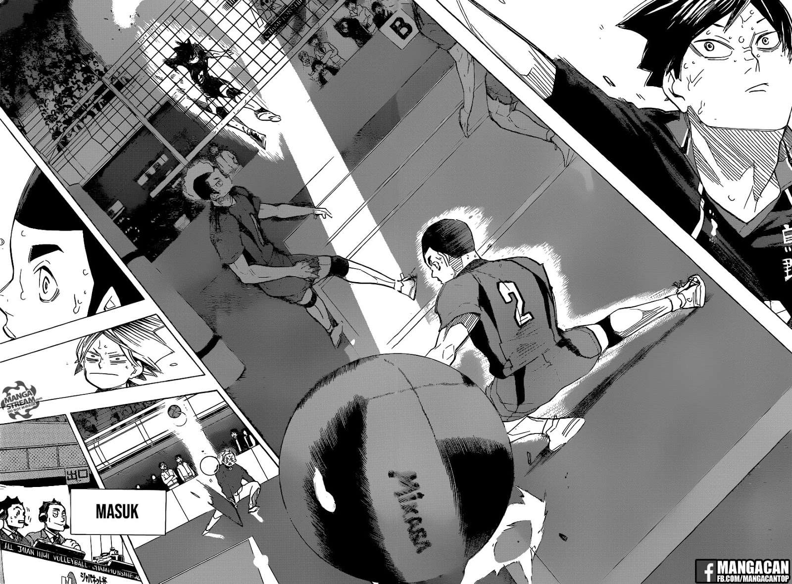 Haikyuu!! Chapter 308 - halaman 10