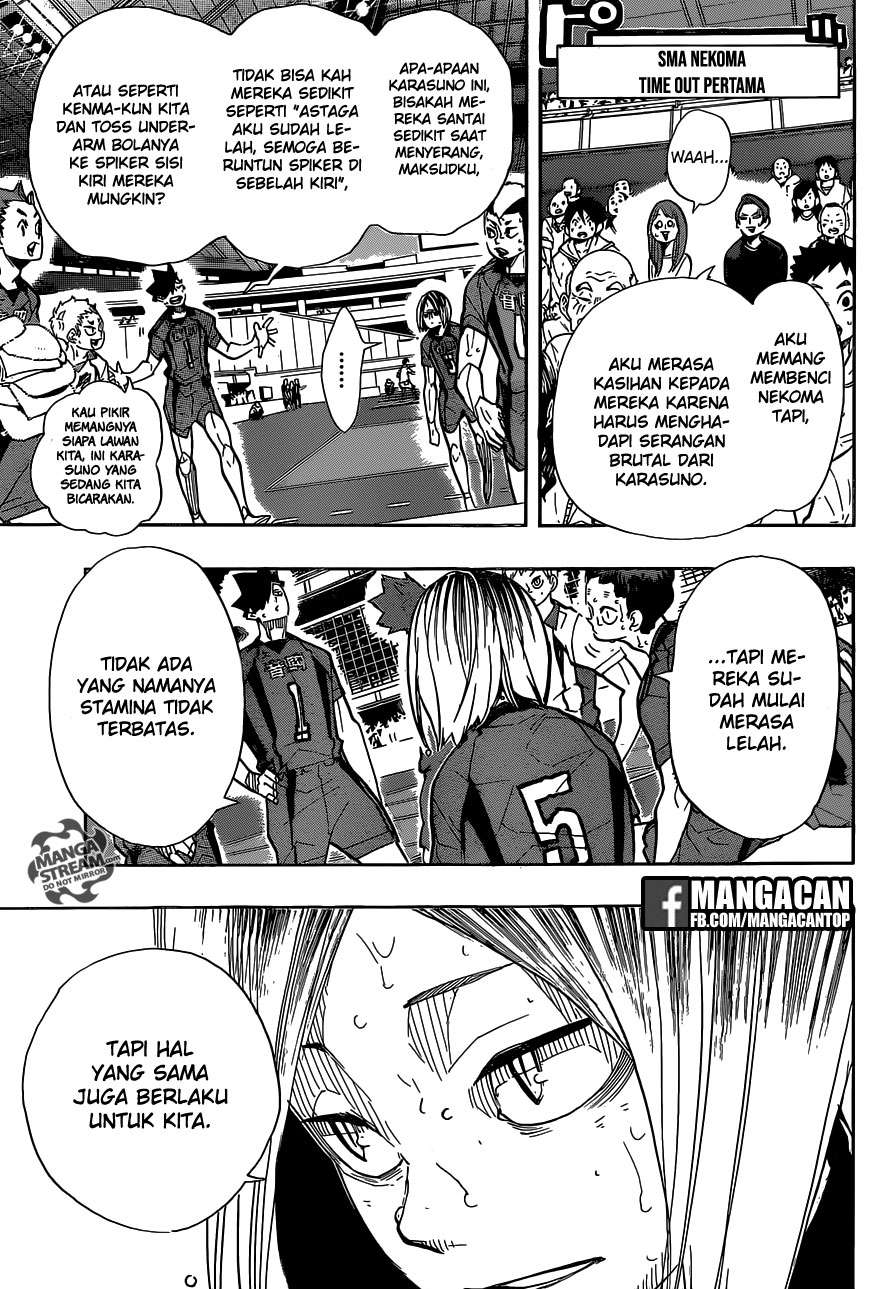 Haikyuu!! Chapter 308 - halaman 12