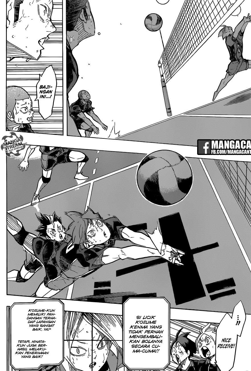 Haikyuu!! Chapter 308 - halaman 15