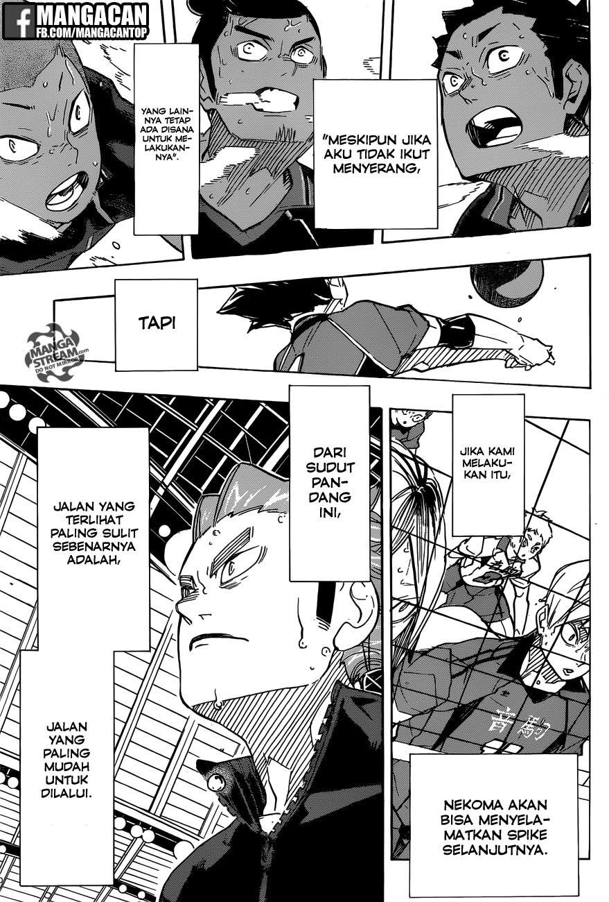 Haikyuu!! Chapter 308 - halaman 4