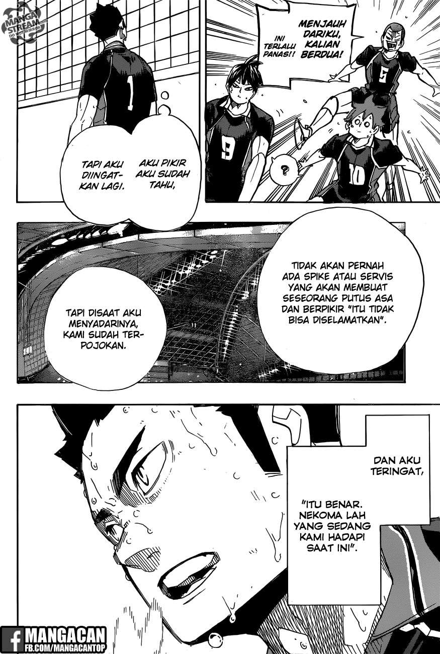 Haikyuu!! Chapter 308 - halaman 8