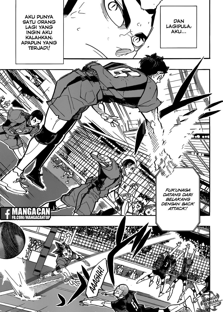 Haikyuu!! Chapter 309 - halaman 10