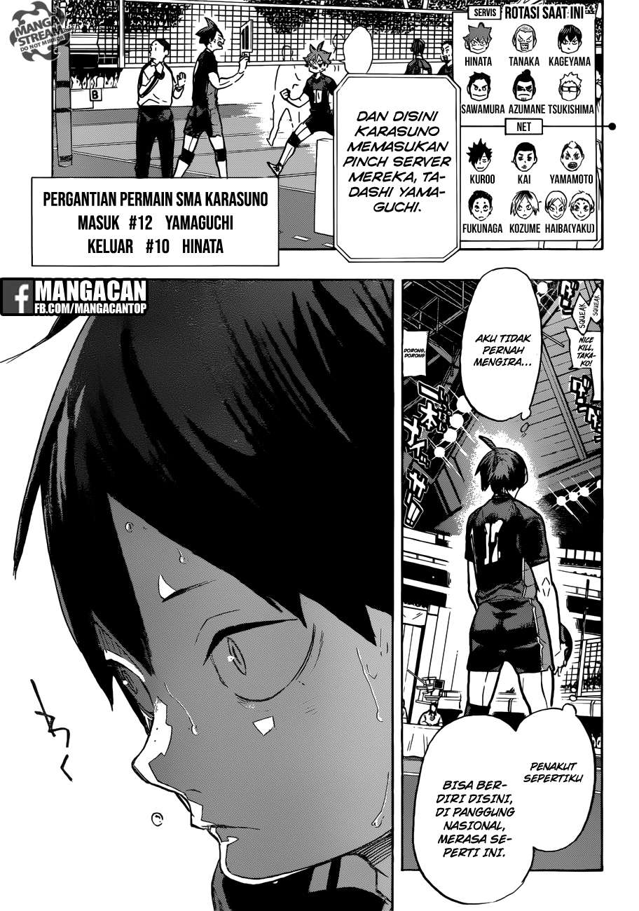 Haikyuu!! Chapter 309 - halaman 12