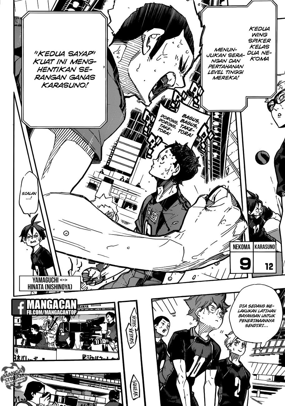 Haikyuu!! Chapter 309 - halaman 14
