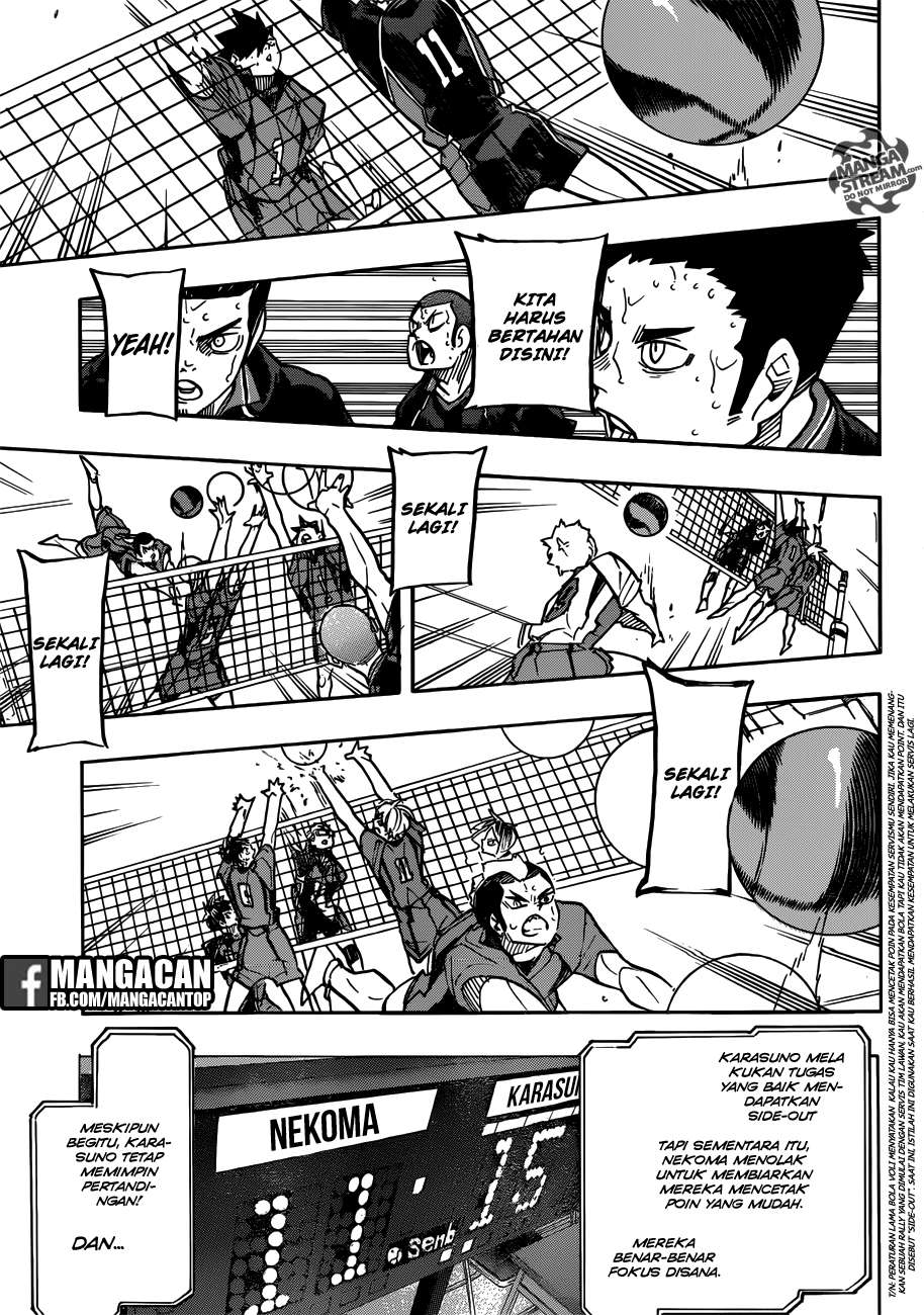 Haikyuu!! Chapter 309 - halaman 15
