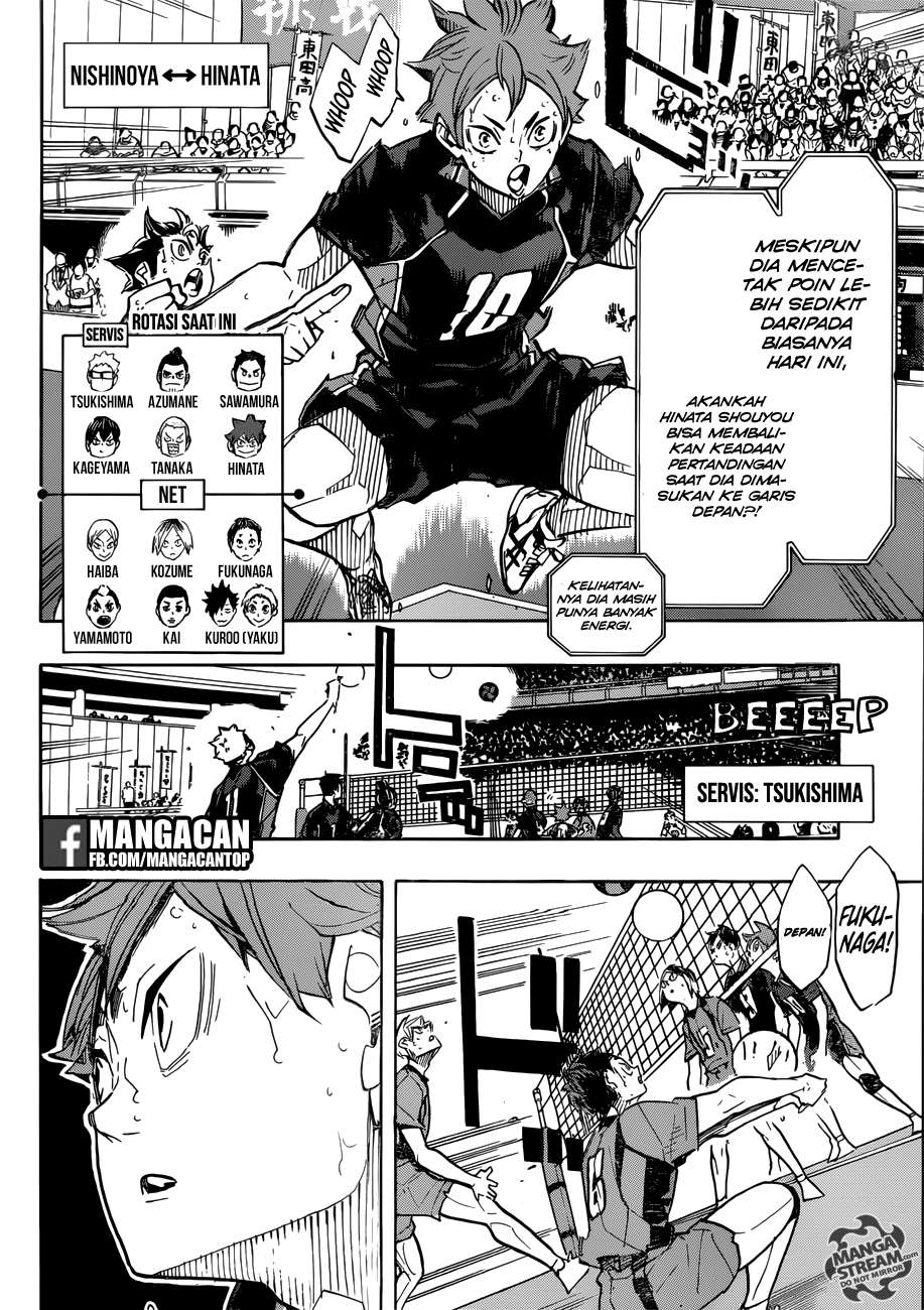 Haikyuu!! Chapter 309 - halaman 16
