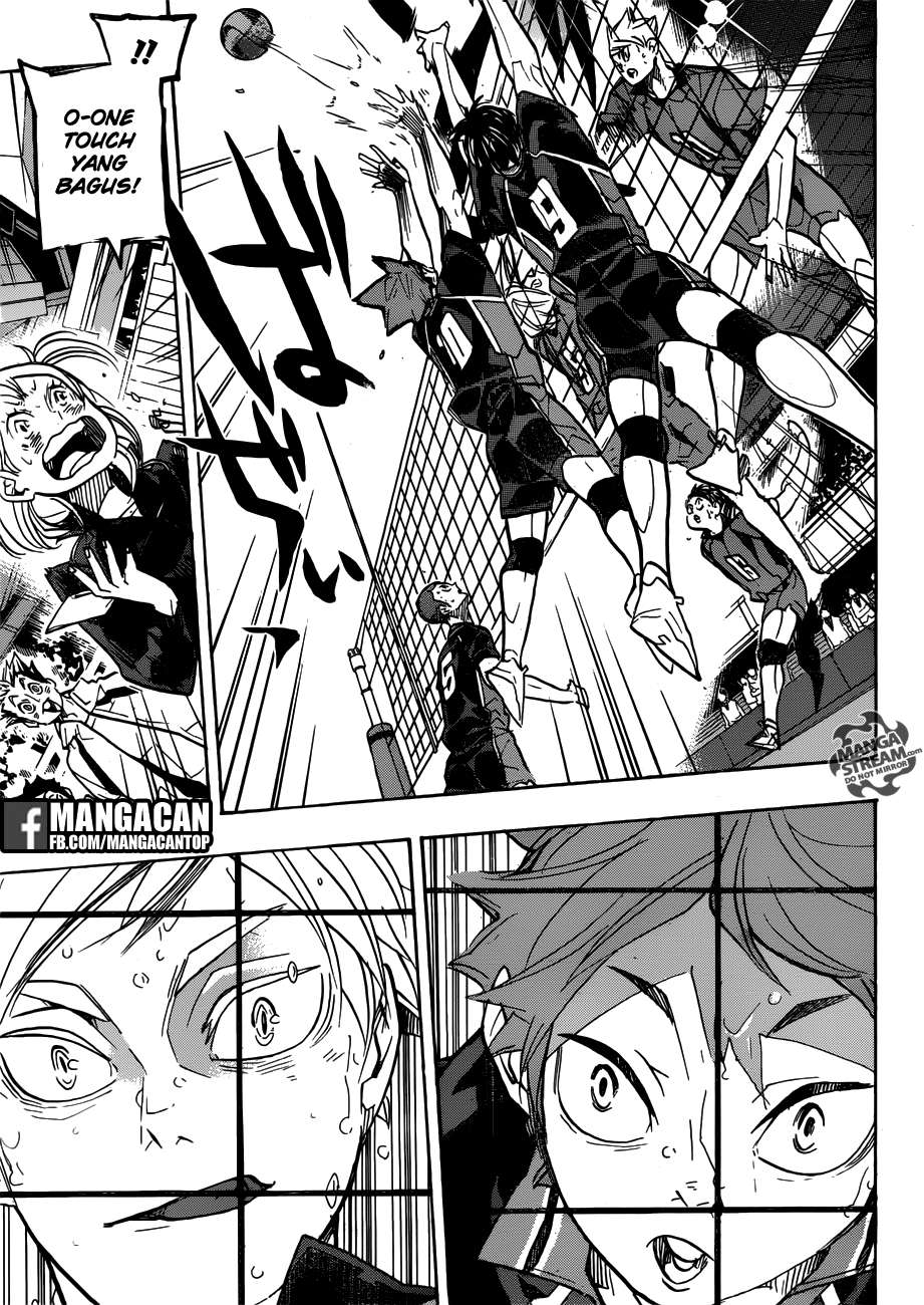 Haikyuu!! Chapter 309 - halaman 17