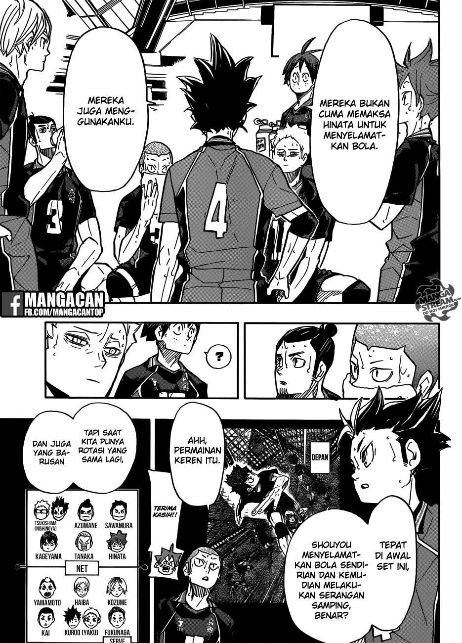 Haikyuu!! Chapter 310 - halaman 12