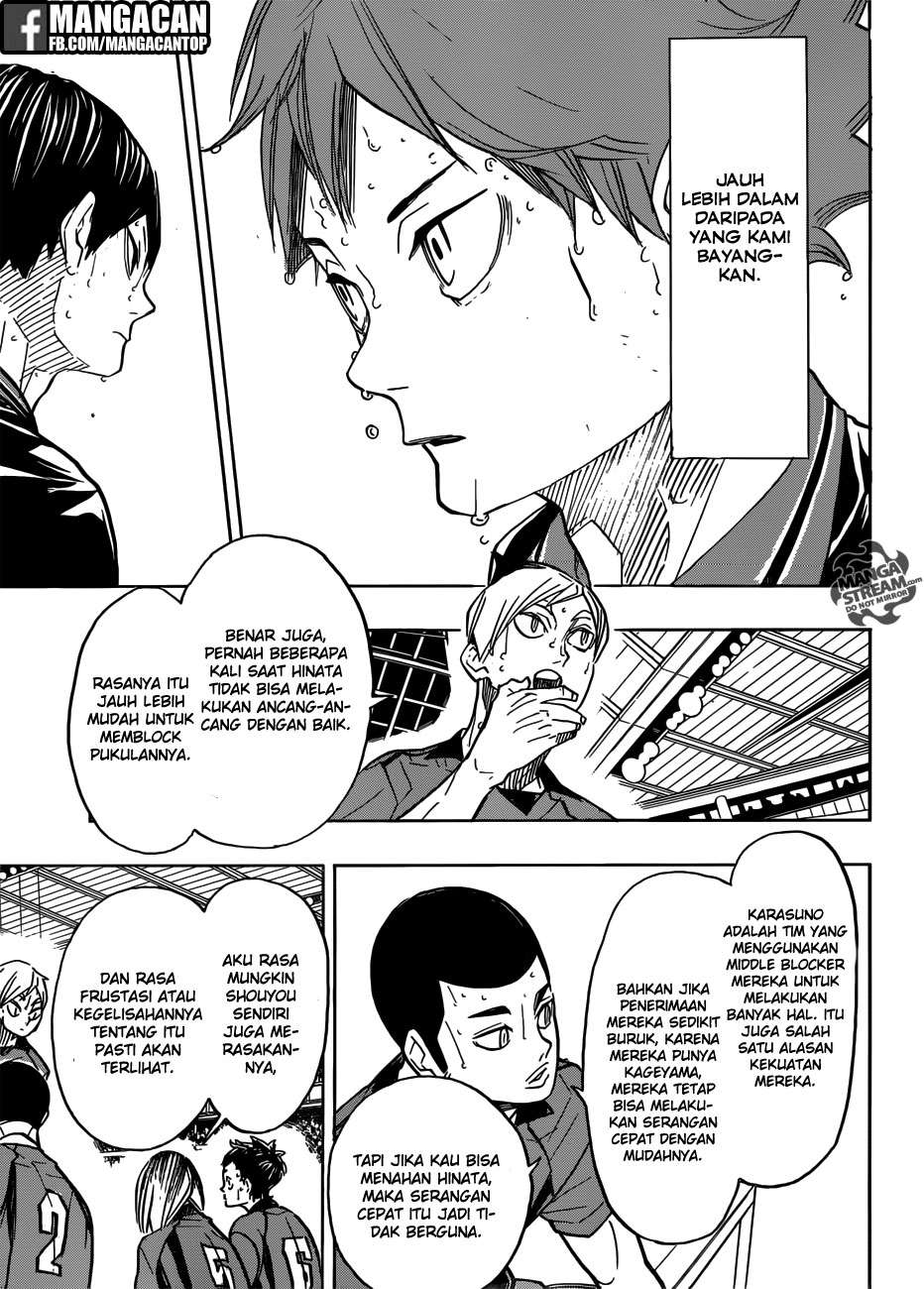 Haikyuu!! Chapter 310 - halaman 14