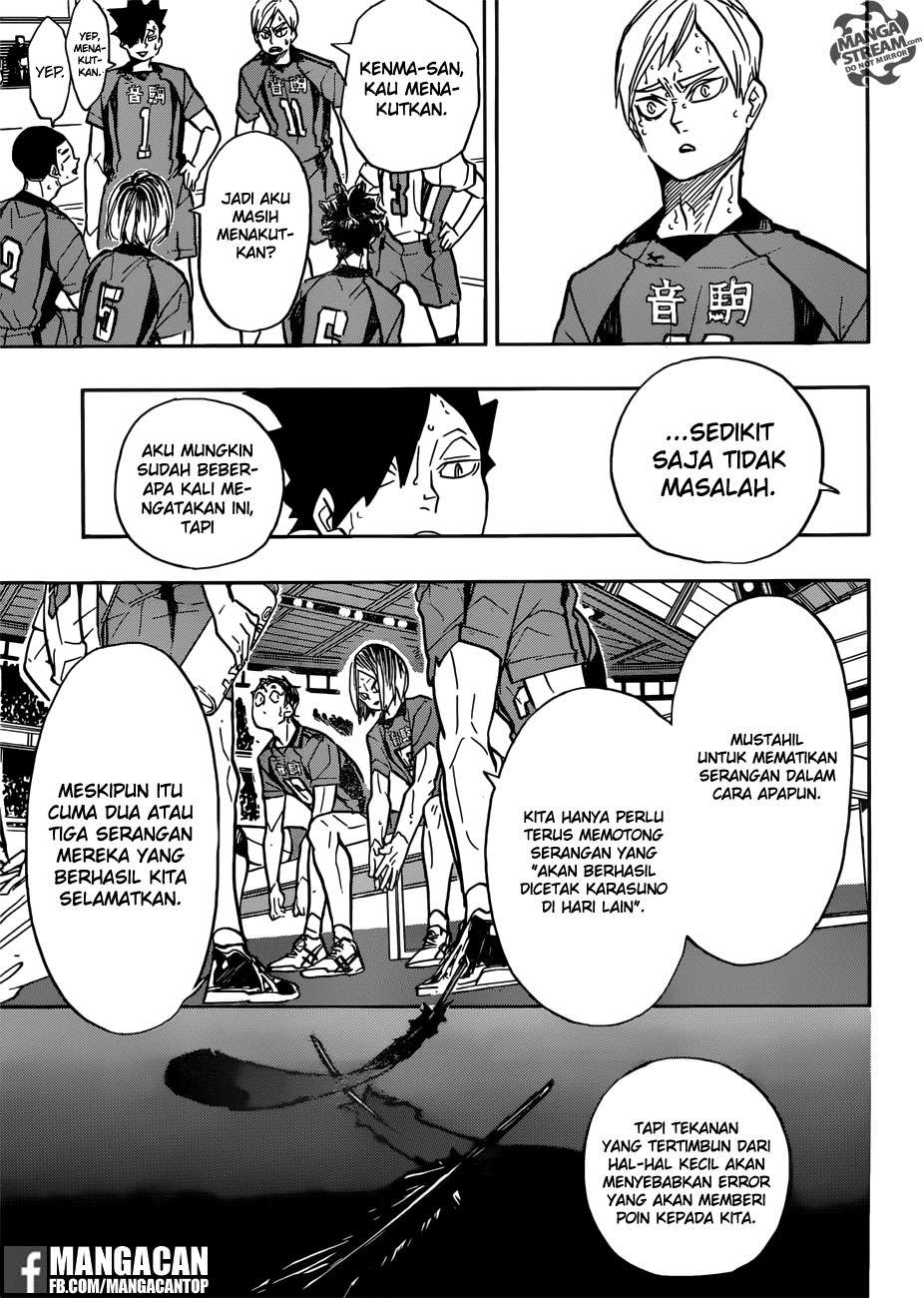 Haikyuu!! Chapter 310 - halaman 16