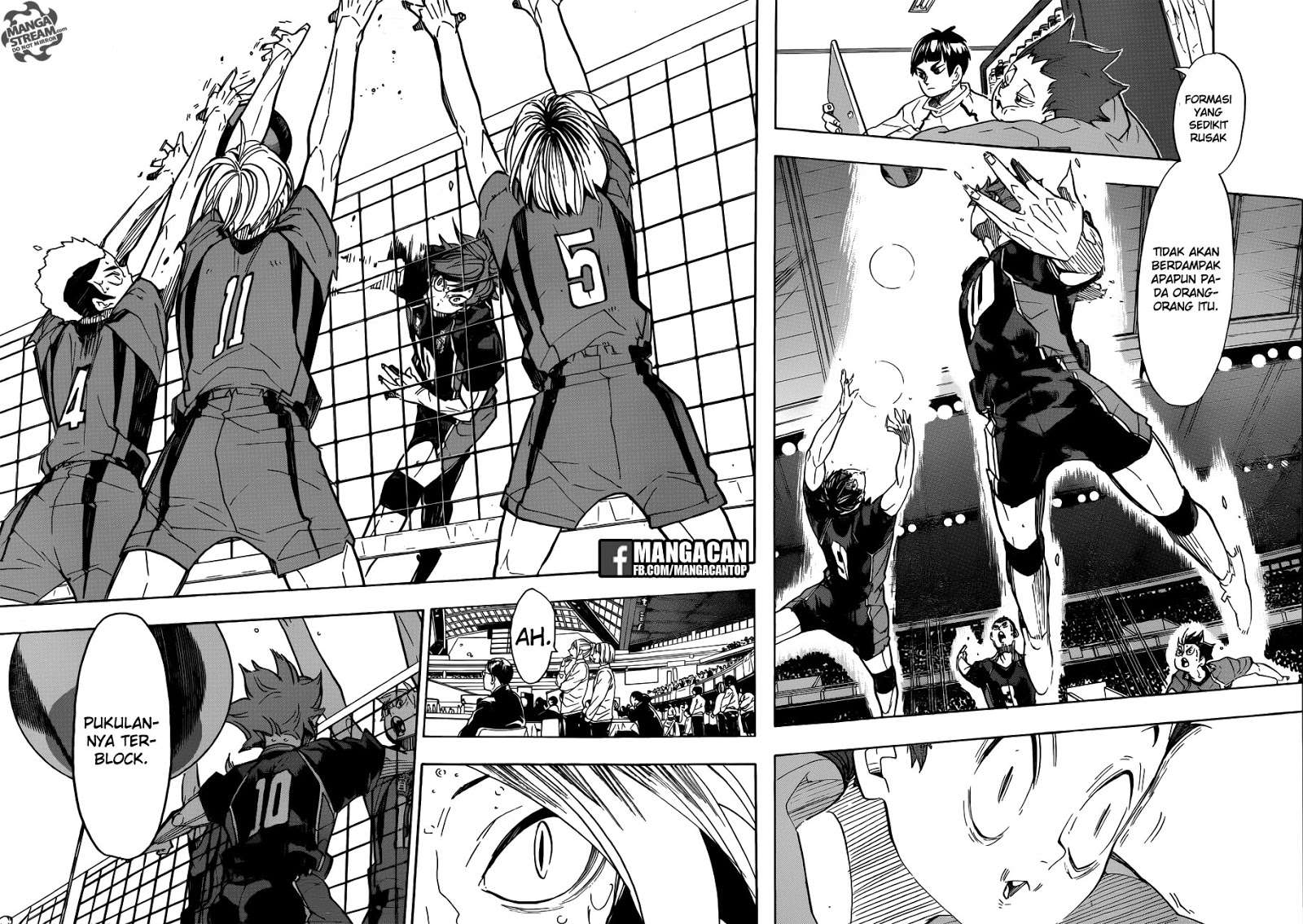 Haikyuu!! Chapter 310 - halaman 6