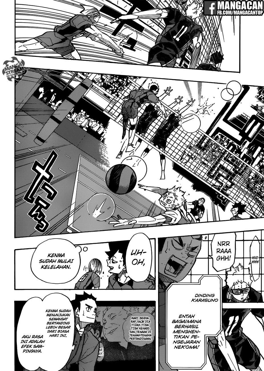 Haikyuu!! Chapter 312 - halaman 8