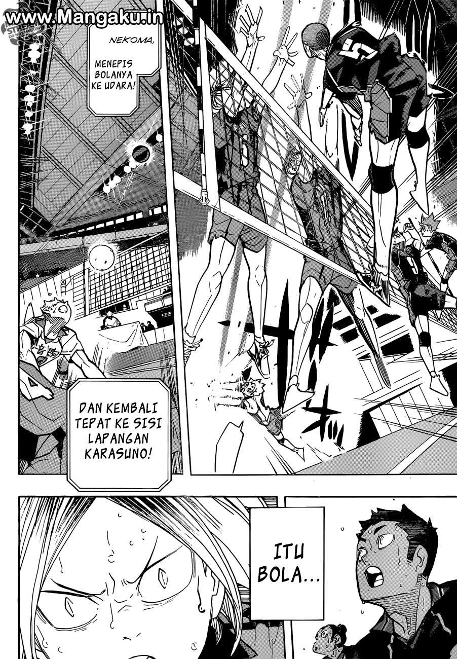 Haikyuu!! Chapter 313 - halaman 15