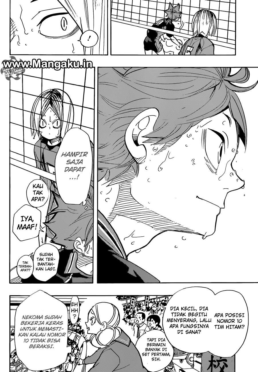 Haikyuu!! Chapter 313 - halaman 18