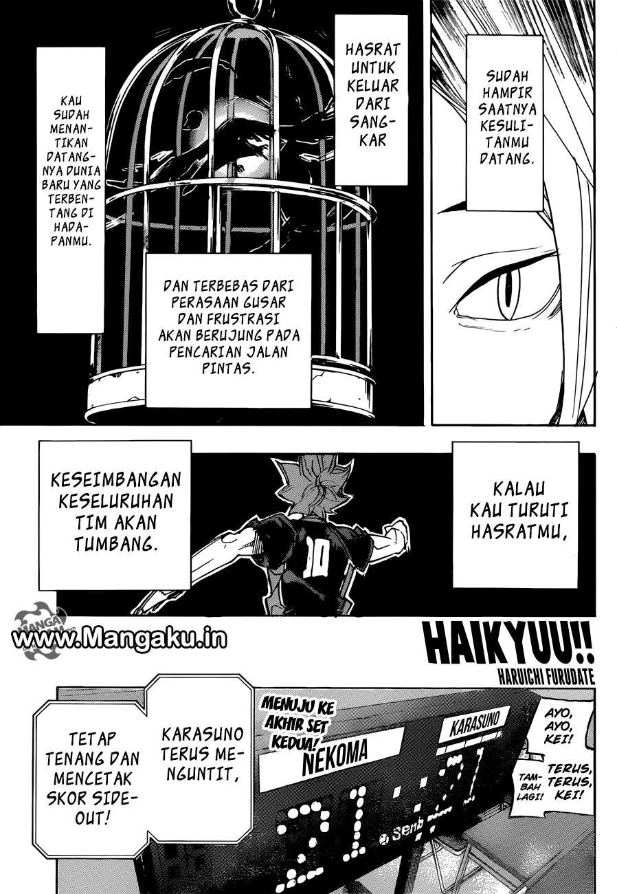 Haikyuu!! Chapter 313 - halaman 2