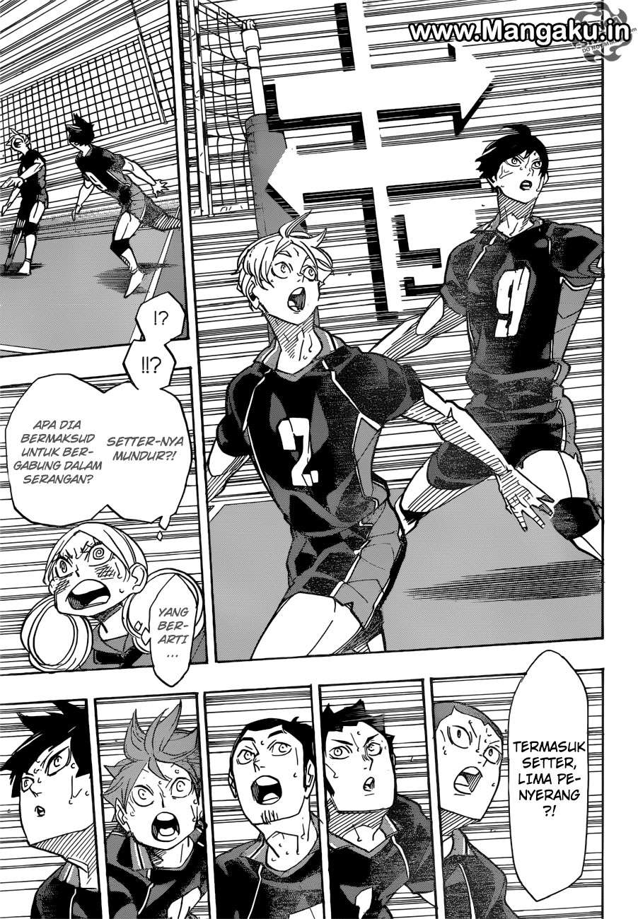 Haikyuu!! Chapter 313 - halaman 6