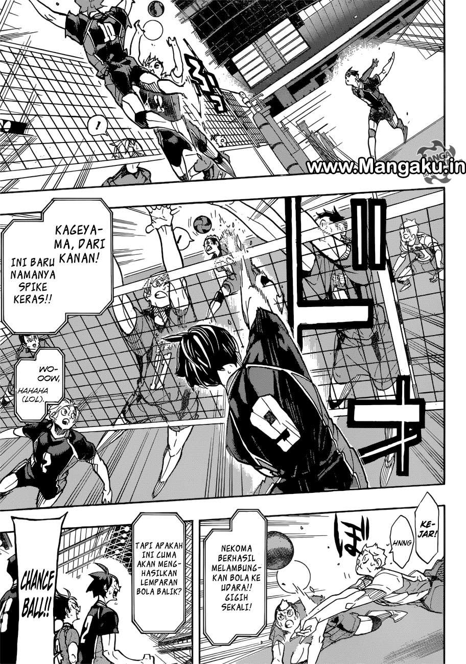 Haikyuu!! Chapter 313 - halaman 8
