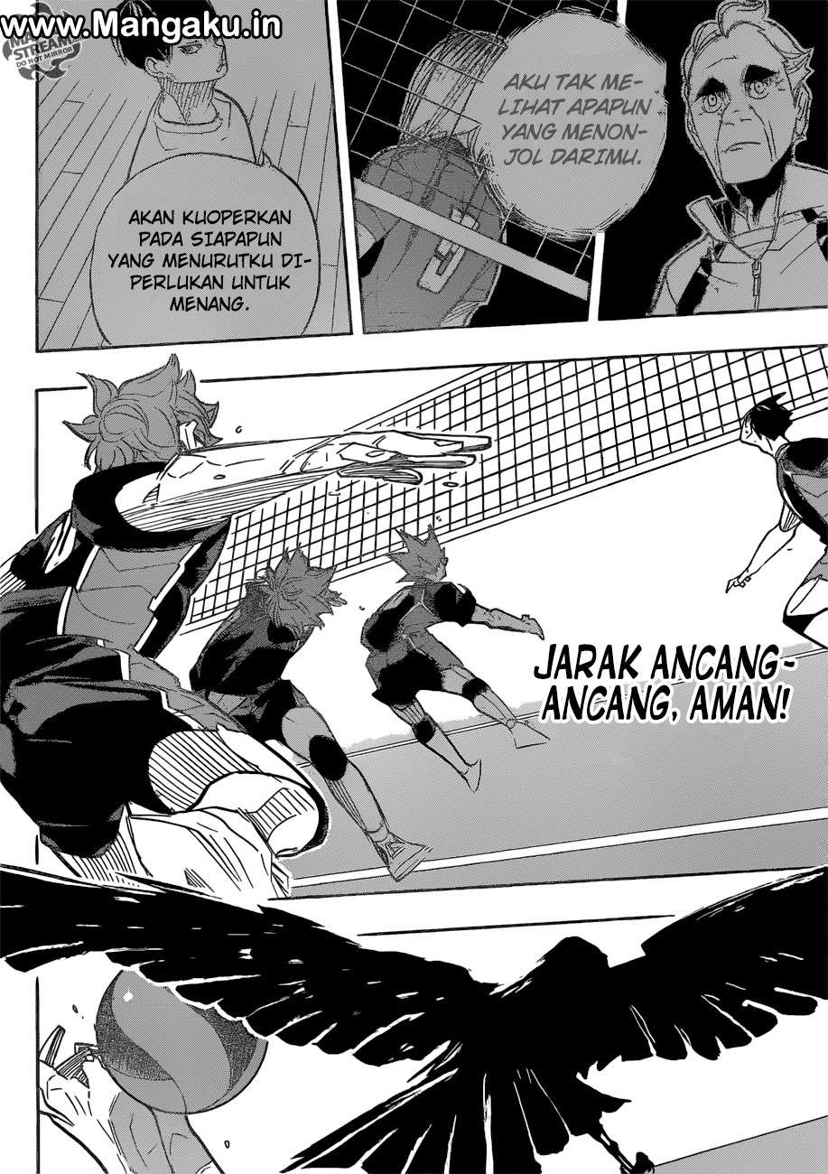Haikyuu!! Chapter 313 - halaman 9