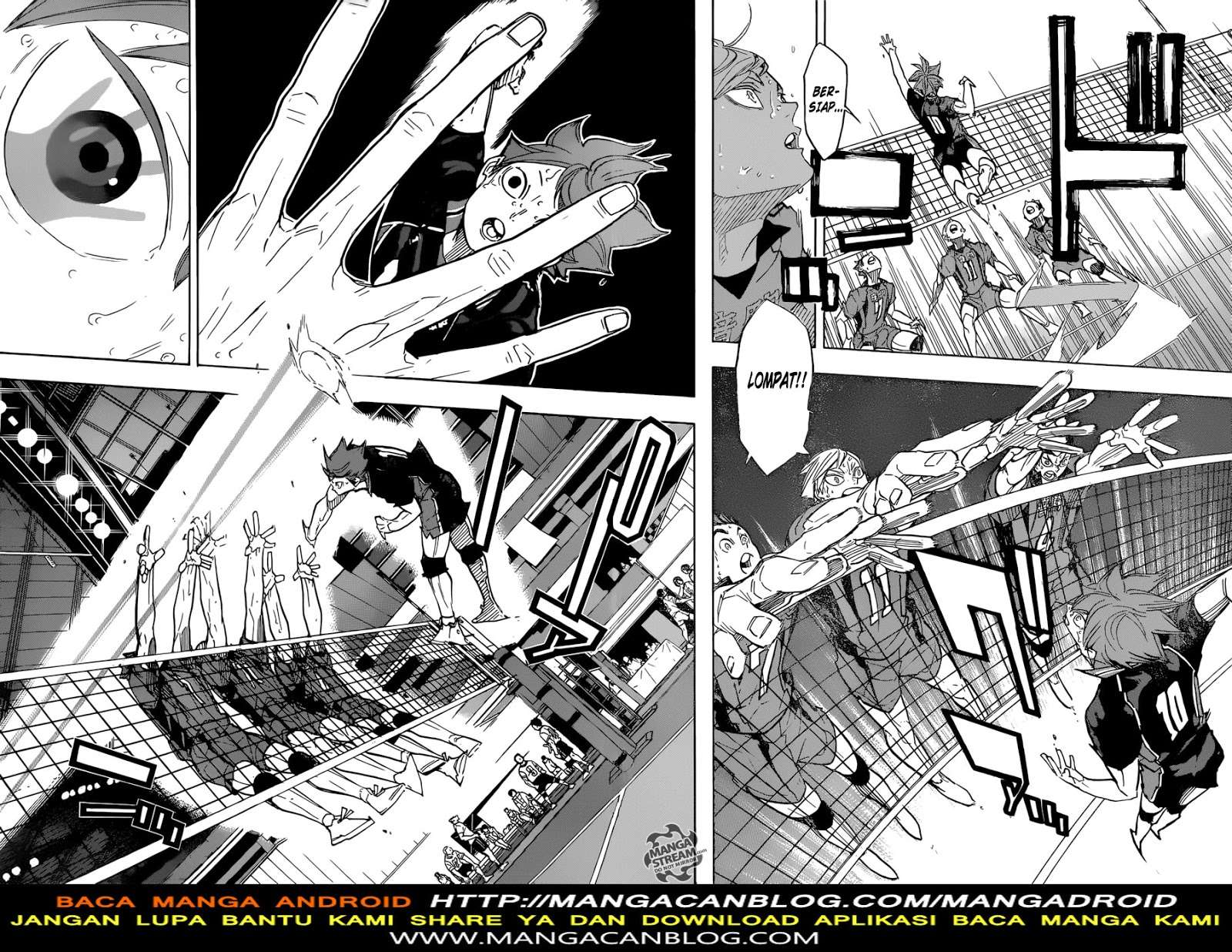 Haikyuu!! Chapter 316 - halaman 10
