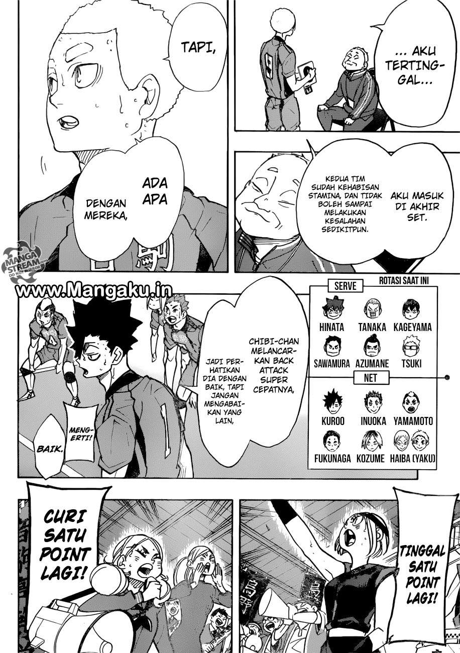 Haikyuu!! Chapter 317 - halaman 10