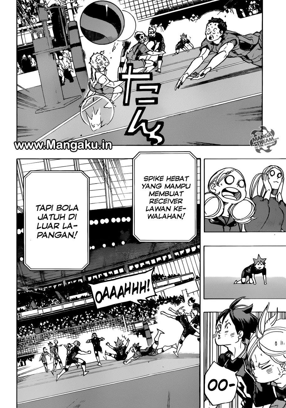 Haikyuu!! Chapter 317 - halaman 17