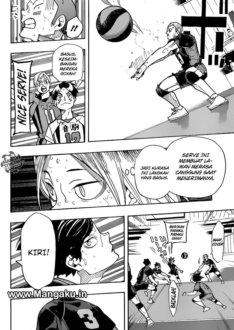 Haikyuu!! Chapter 317 - halaman 4