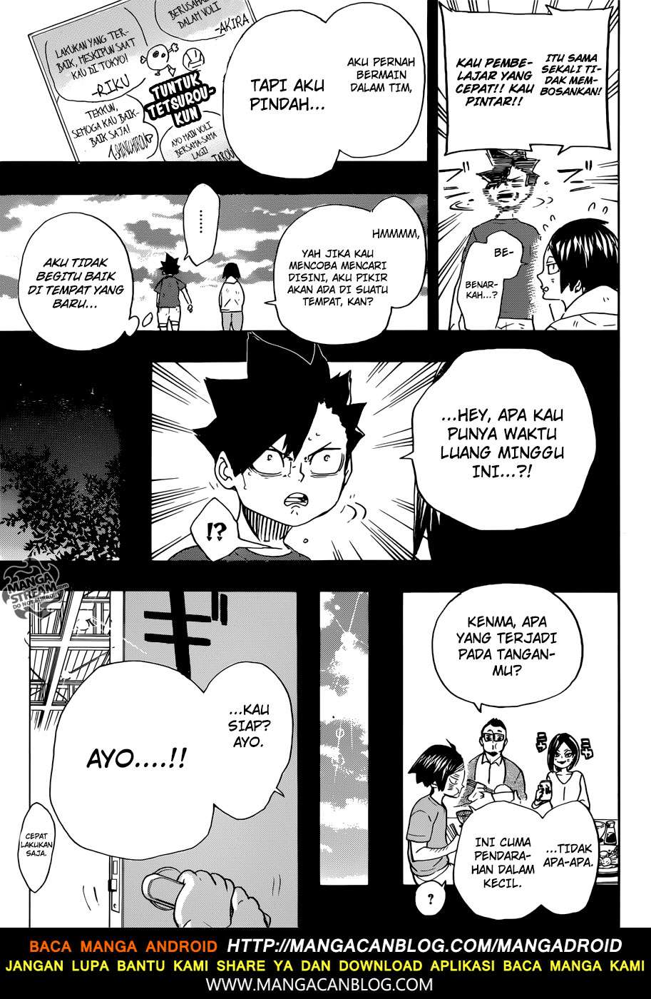 Haikyuu!! Chapter 318 - halaman 10
