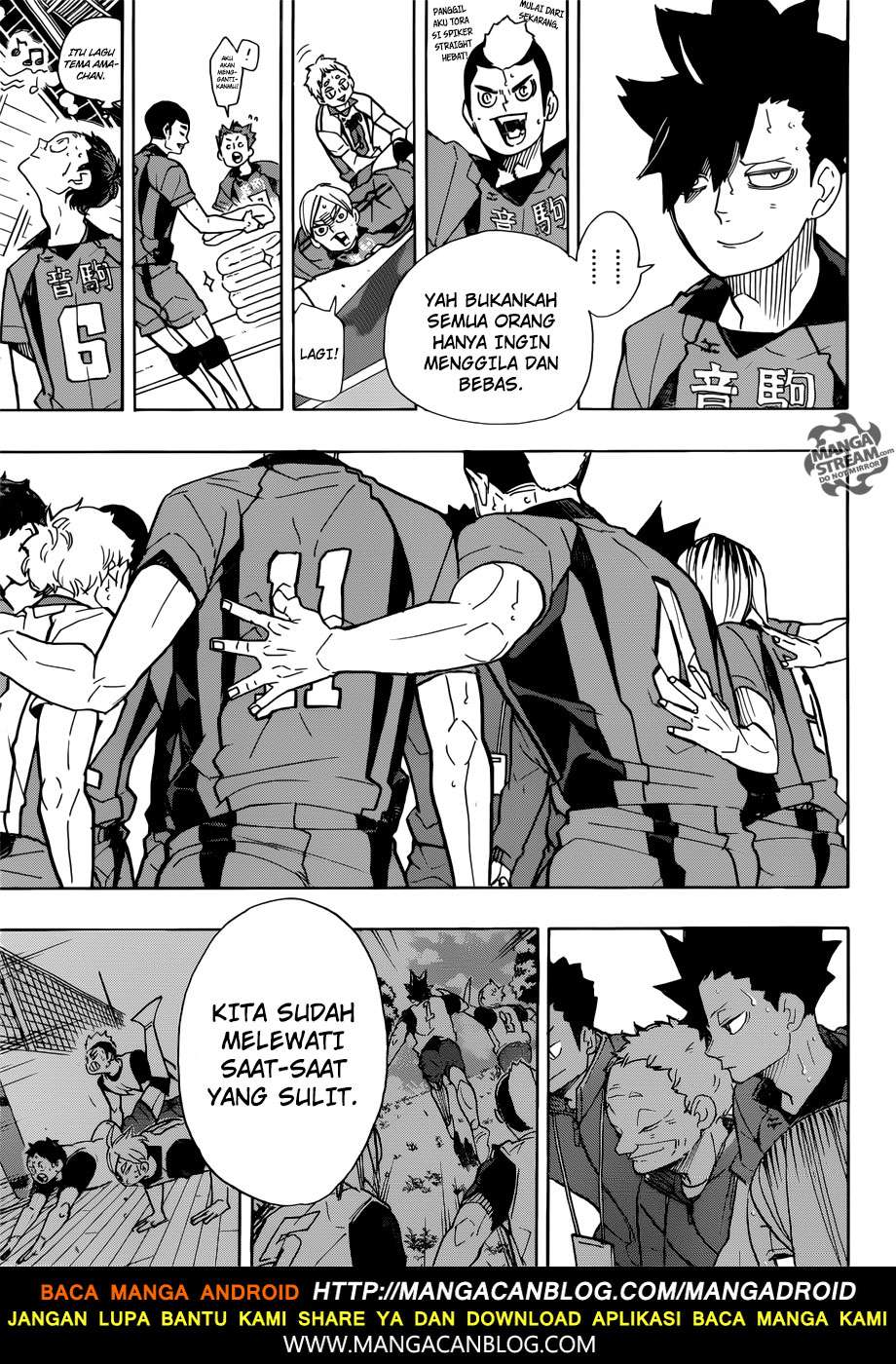Haikyuu!! Chapter 318 - halaman 18