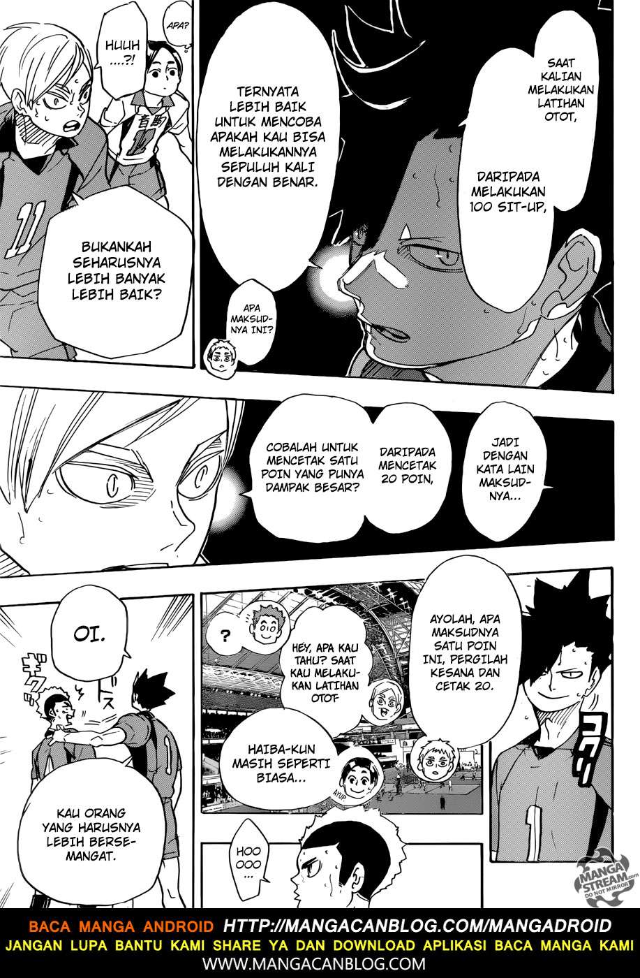 Haikyuu!! Chapter 318 - halaman 4