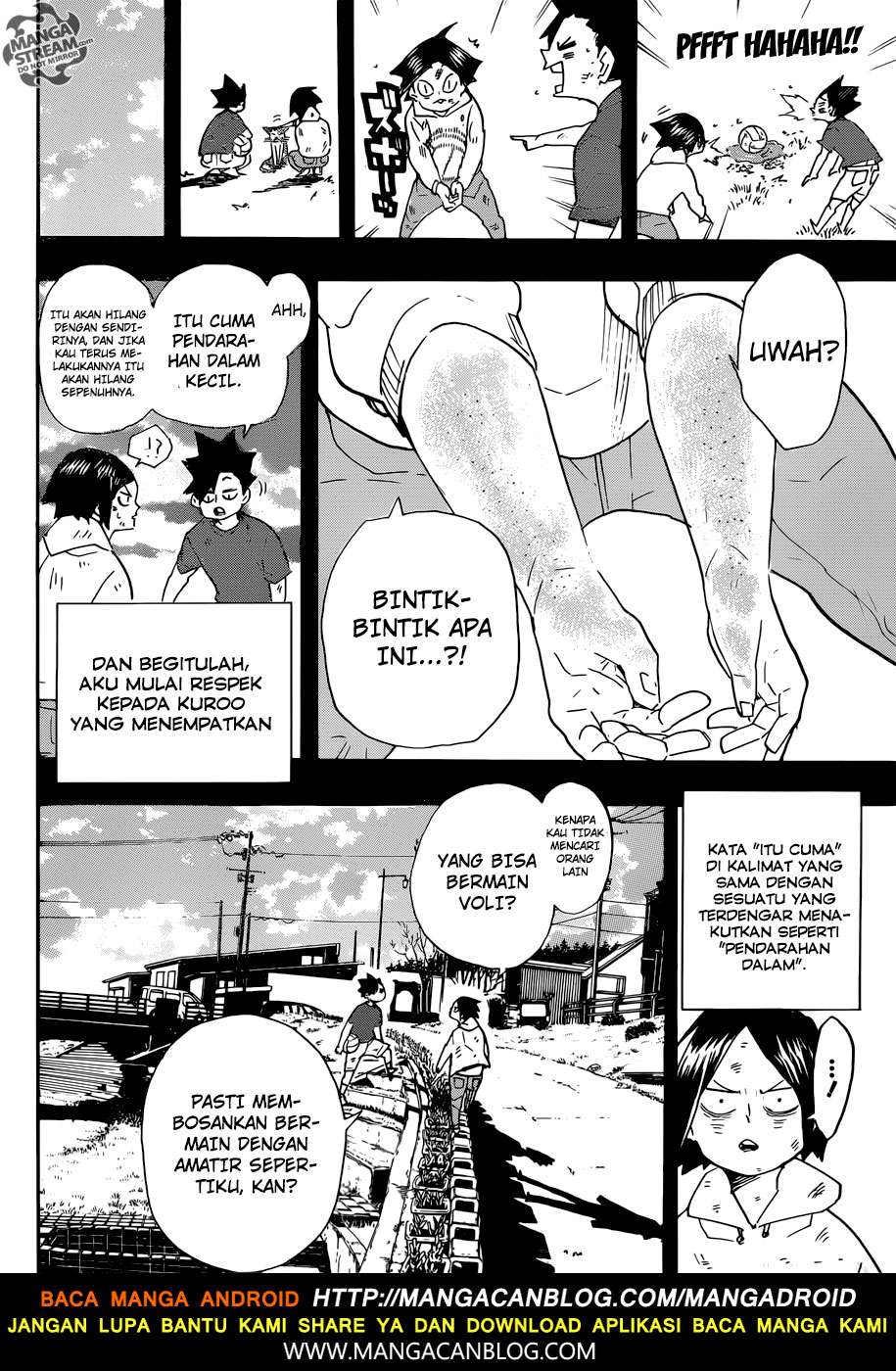 Haikyuu!! Chapter 318 - halaman 9