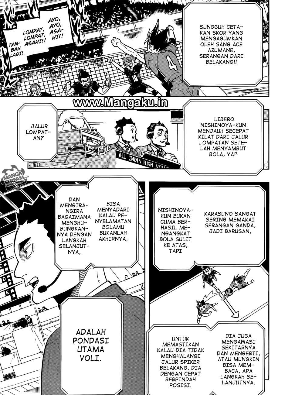 Haikyuu!! Chapter 319 - halaman 16