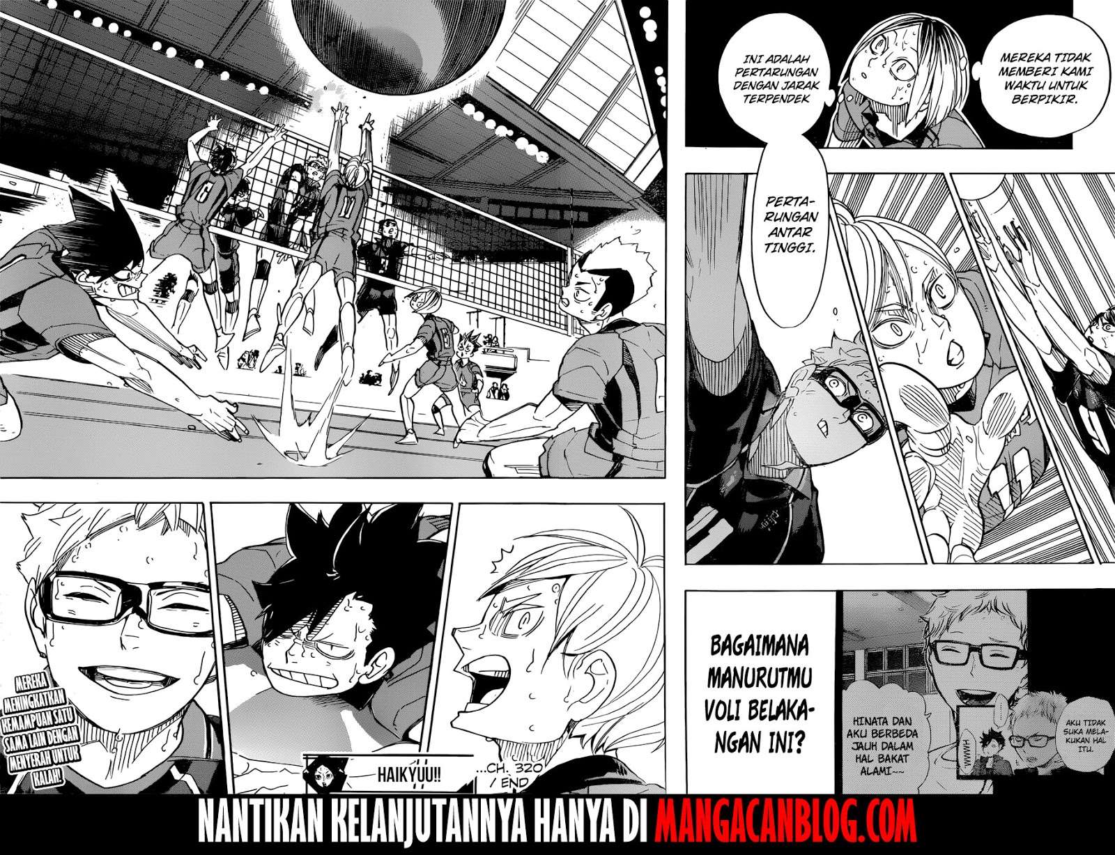 Haikyuu!! Chapter 320 - halaman 17