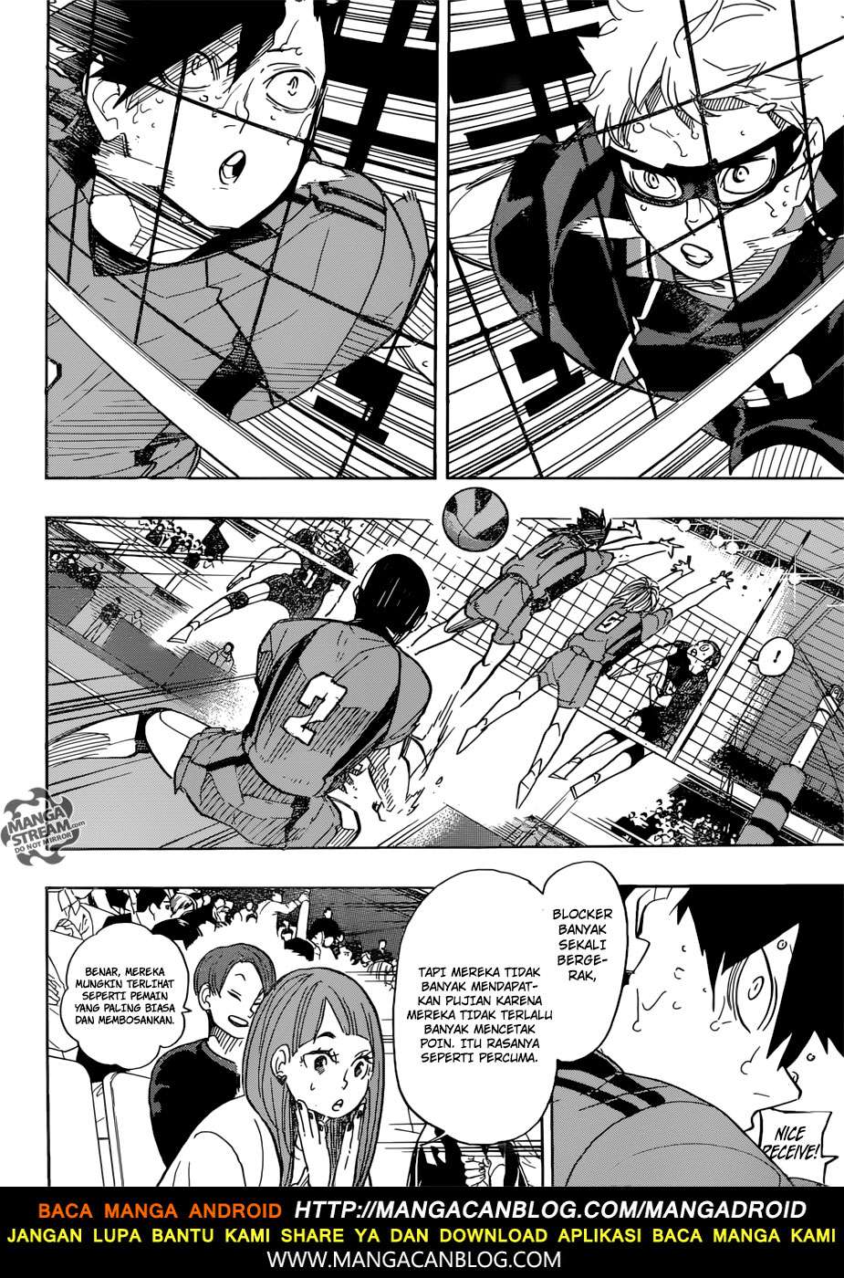 Haikyuu!! Chapter 320 - halaman 8