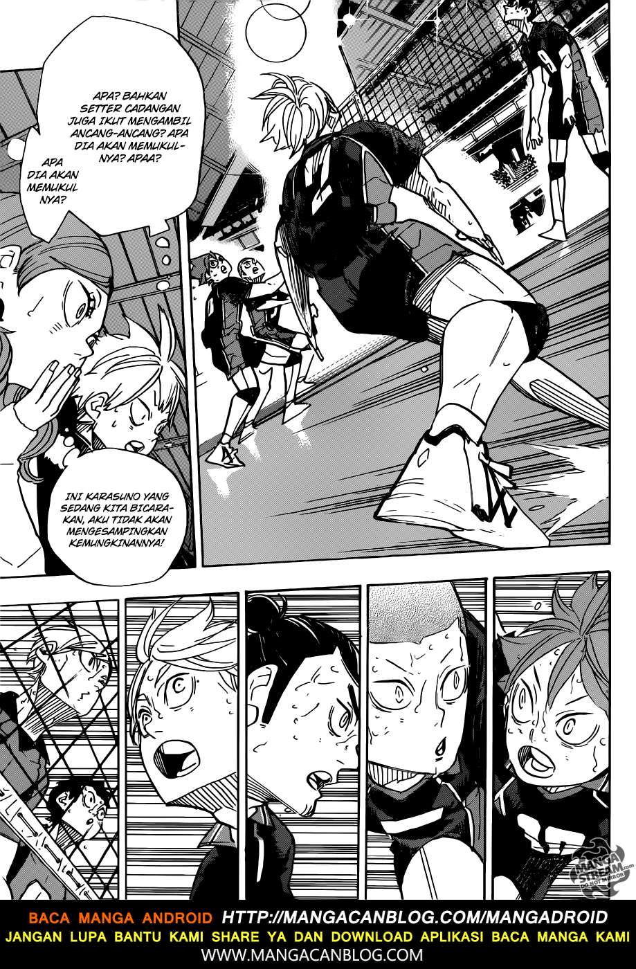 Haikyuu!! Chapter 321 - halaman 14