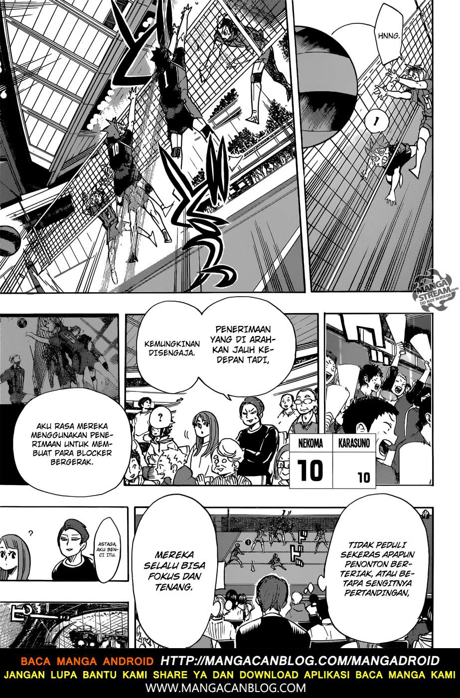 Haikyuu!! Chapter 321 - halaman 6