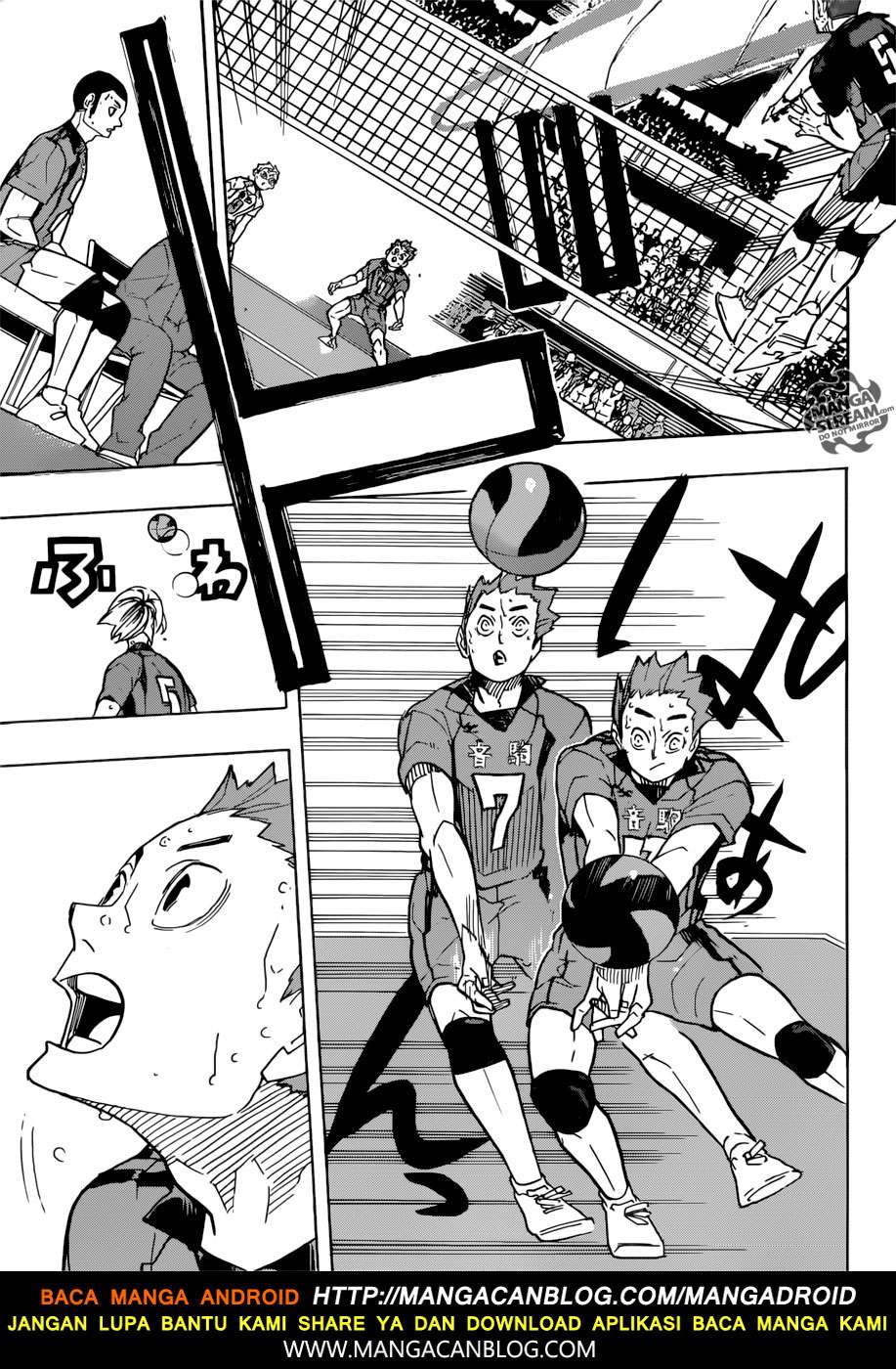 Haikyuu!! Chapter 322 - halaman 12
