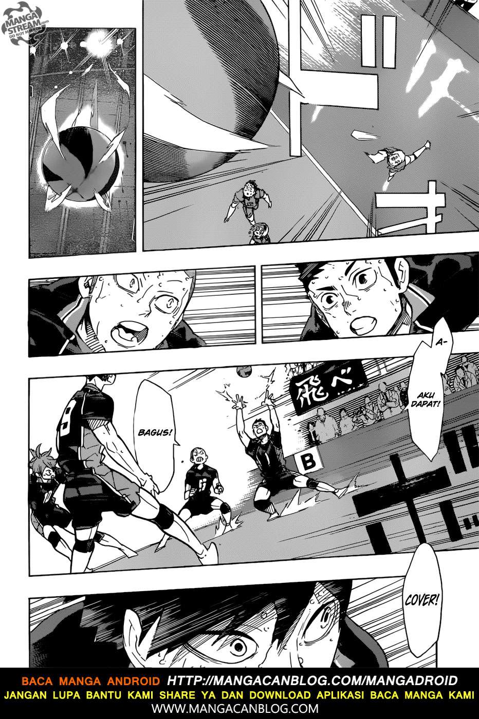 Haikyuu!! Chapter 322 - halaman 15