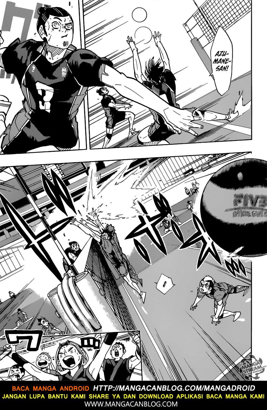 Haikyuu!! Chapter 322 - halaman 16