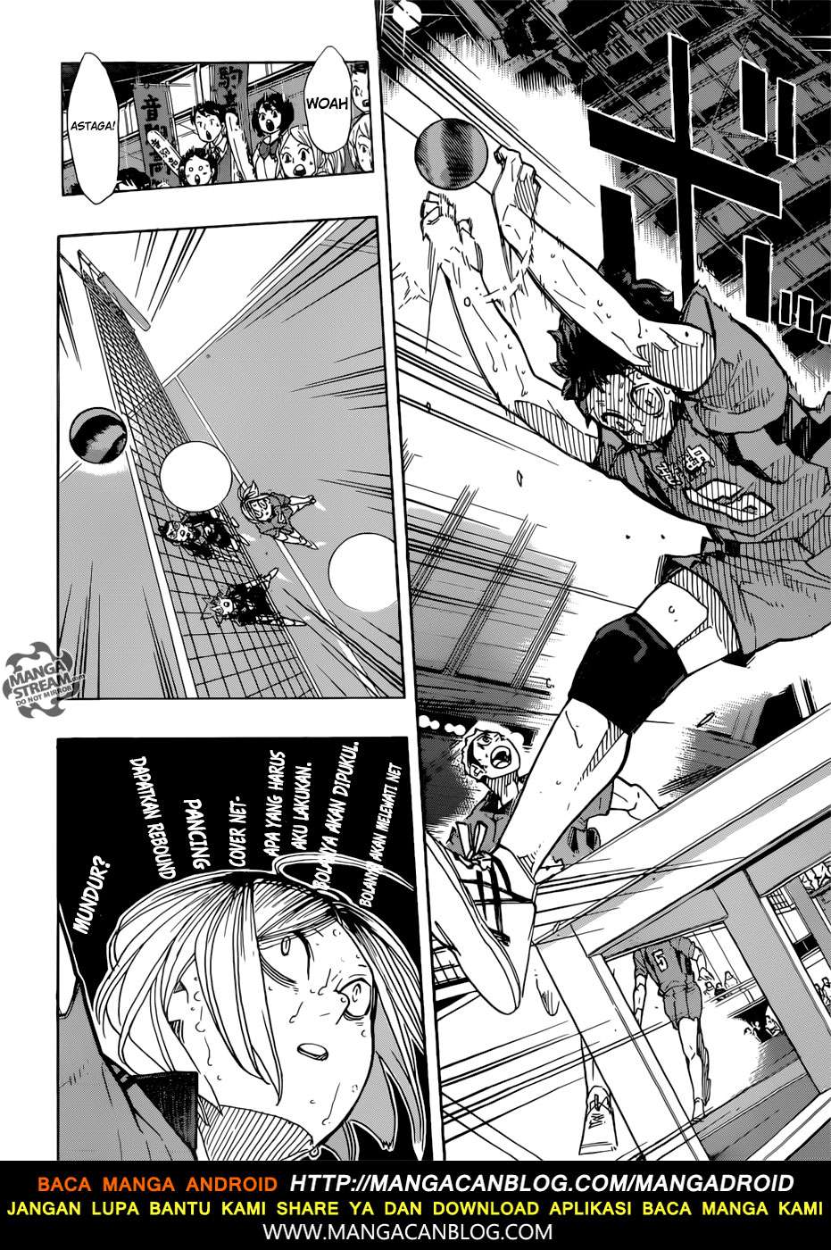 Haikyuu!! Chapter 322 - halaman 17