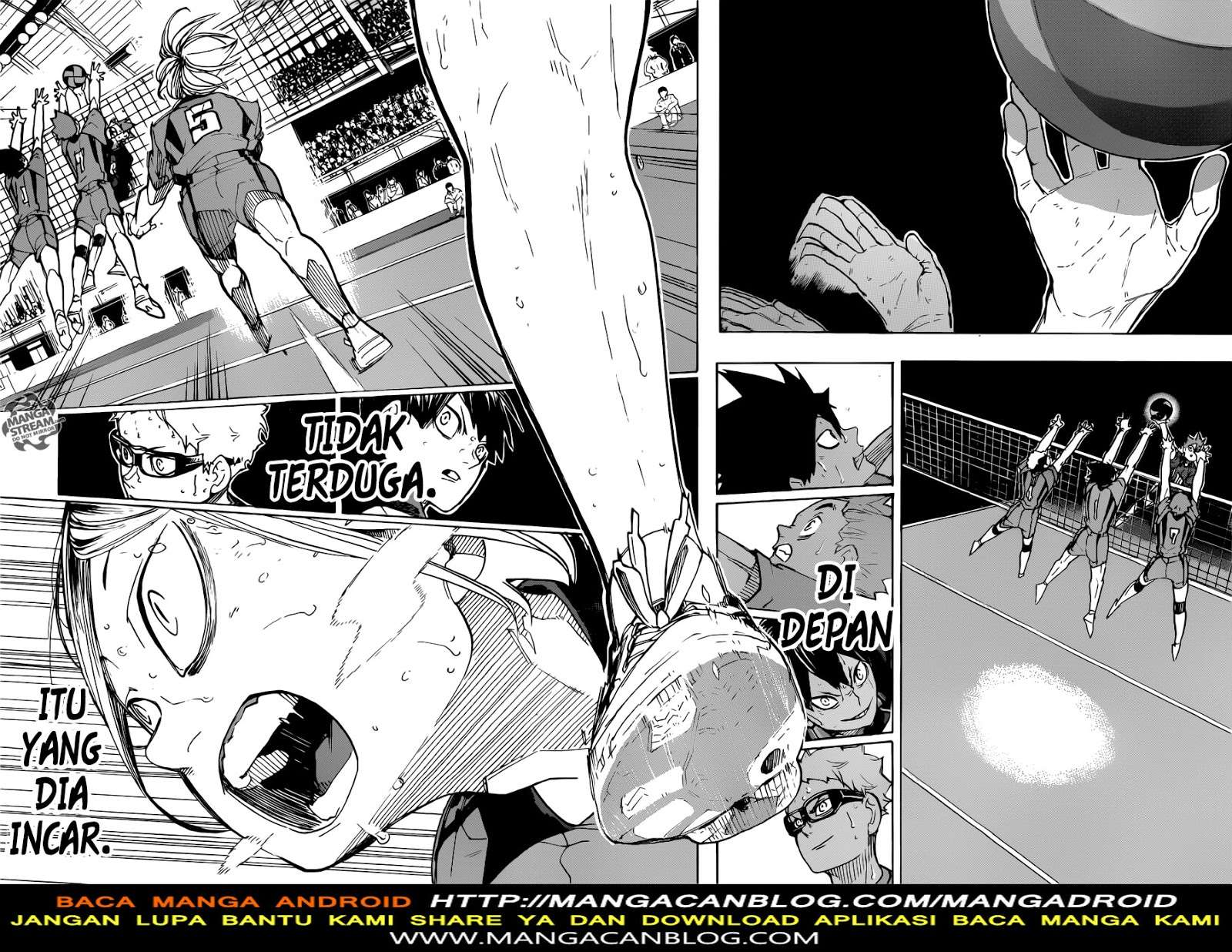 Haikyuu!! Chapter 322 - halaman 21