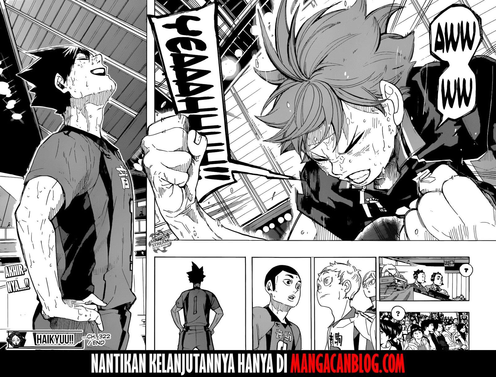 Haikyuu!! Chapter 322 - halaman 26