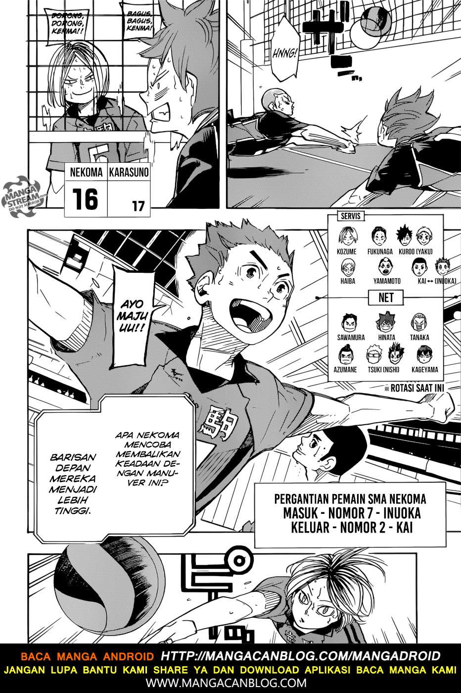 Haikyuu!! Chapter 322 - halaman 8