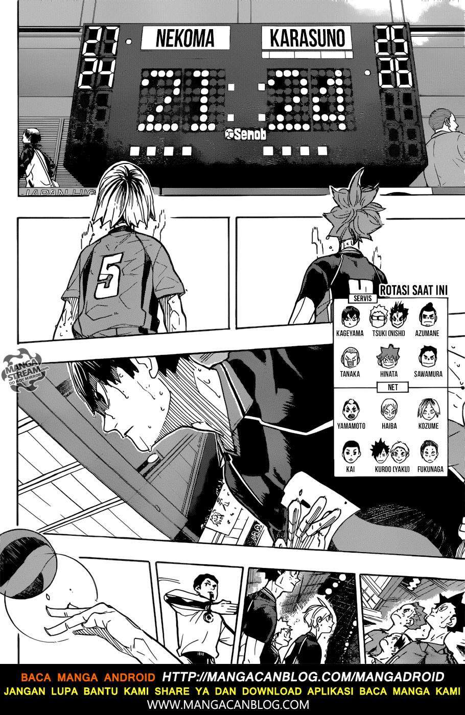 Haikyuu!! Chapter 323 - halaman 14