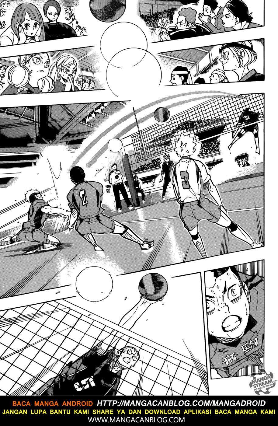 Haikyuu!! Chapter 323 - halaman 15