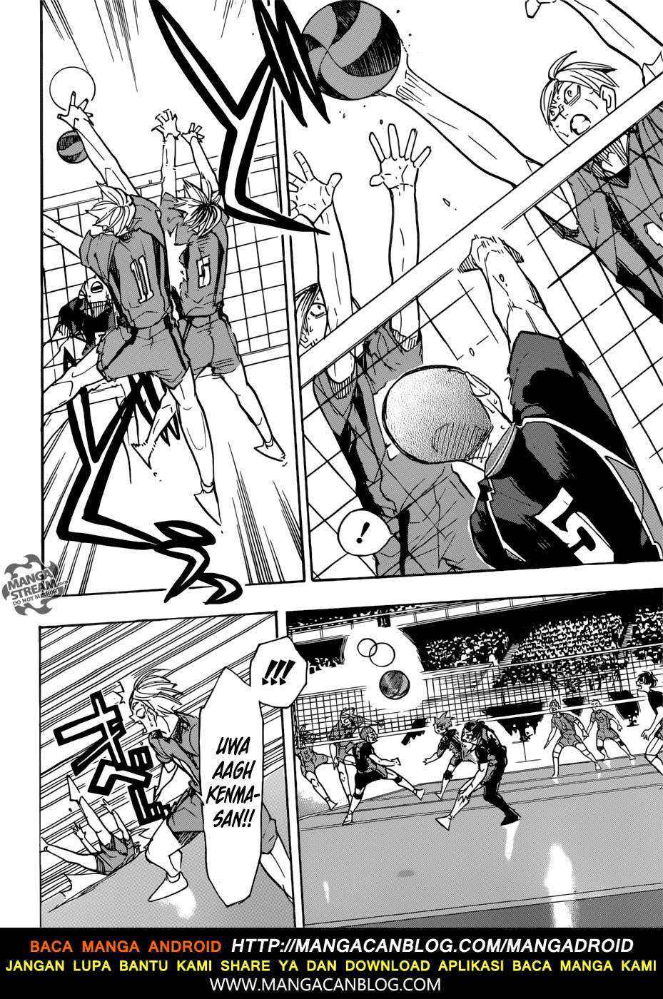 Haikyuu!! Chapter 323 - halaman 16