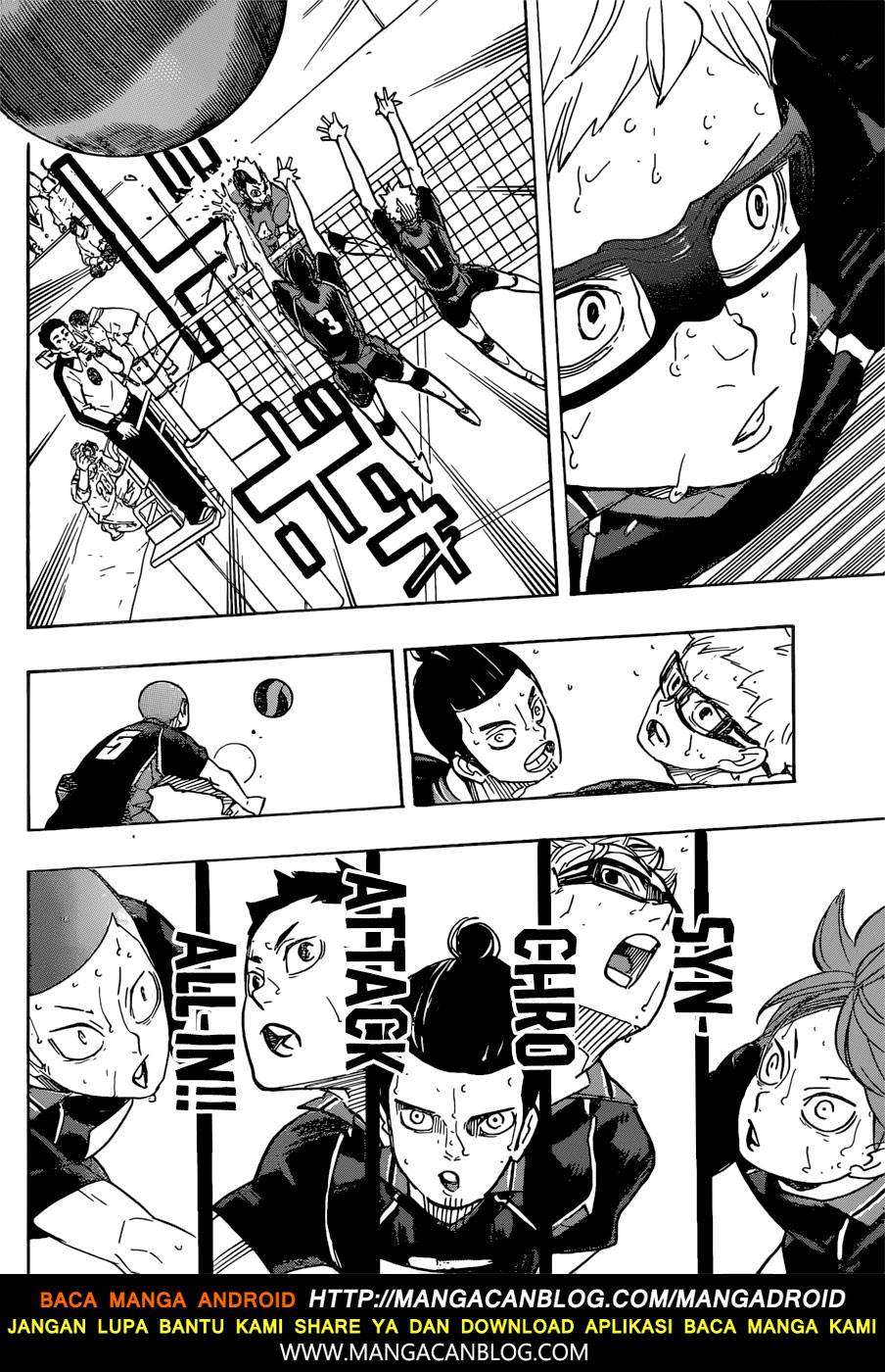 Haikyuu!! Chapter 323 - halaman 6