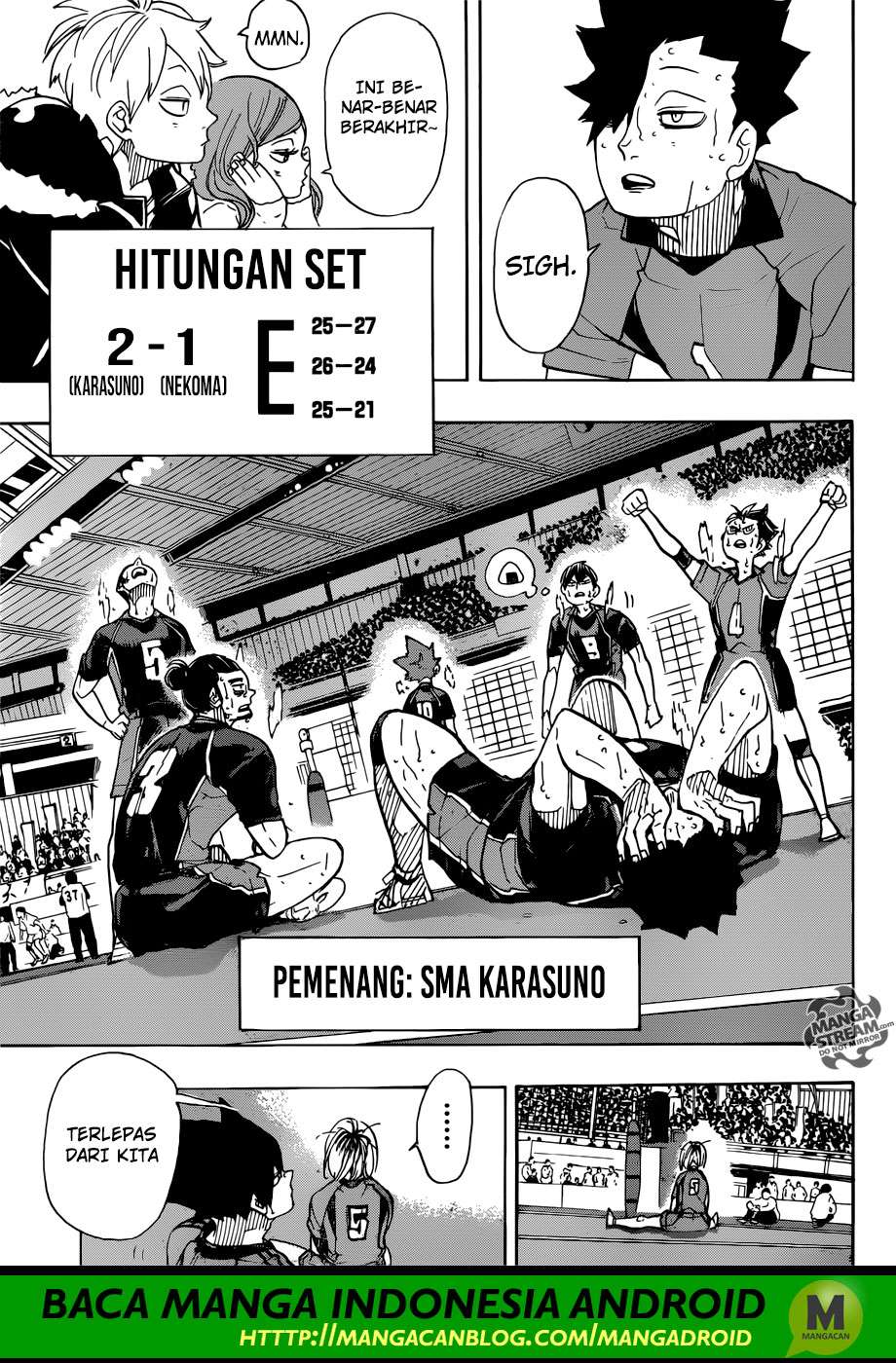 Haikyuu!! Chapter 324 - halaman 15