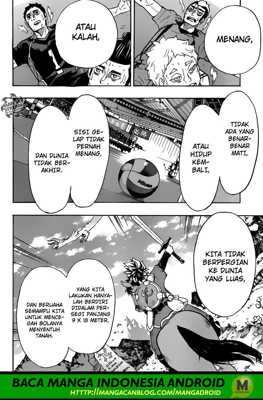 Haikyuu!! Chapter 324 - halaman 16