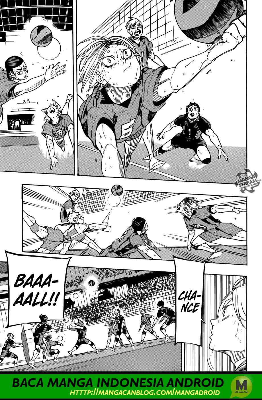 Haikyuu!! Chapter 324 - halaman 6